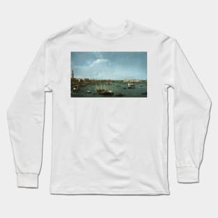 Bacino di San Marco, Venice by Canaletto Long Sleeve T-Shirt